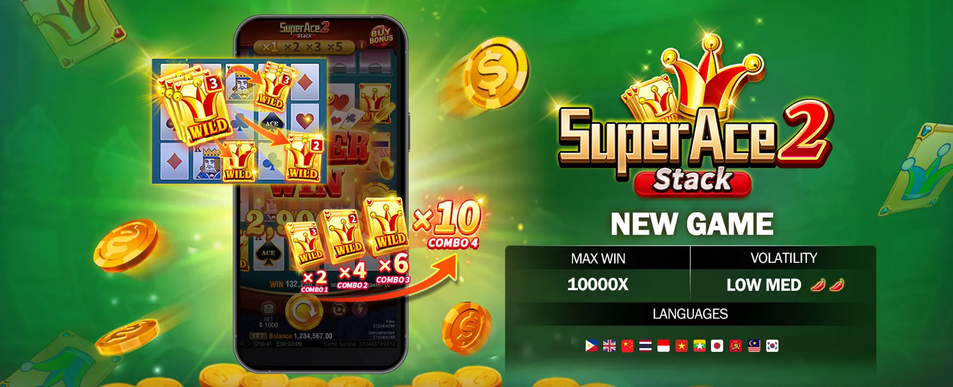 Tongits Go Plus mobile application interface